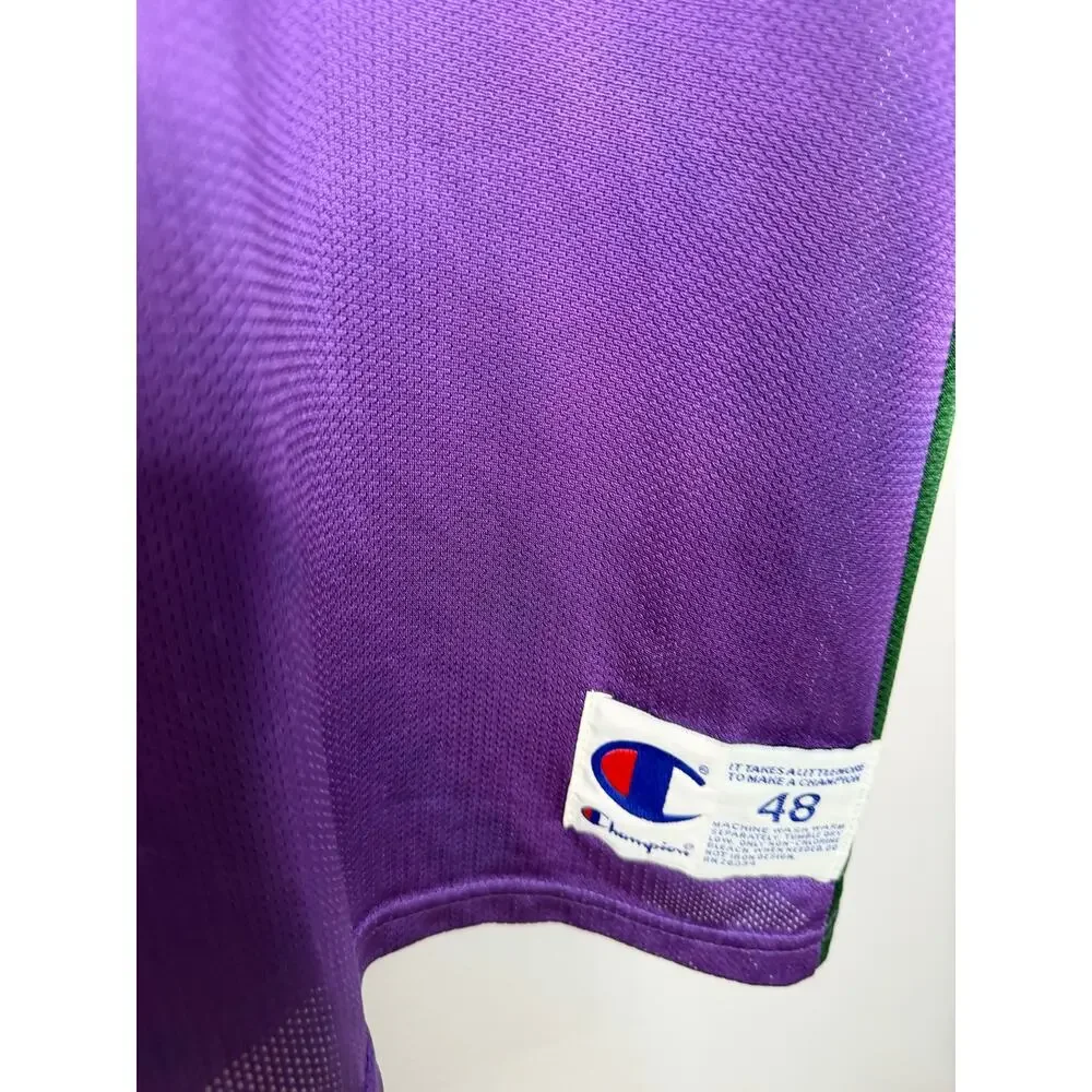 XLVintage 90's Ray Allen Milwaukee #34 Bucks Champion NBA Basketball Jersey 48